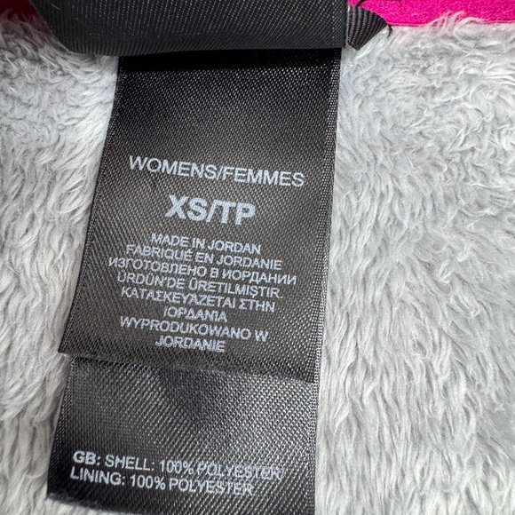 The North Face Light Gray Women’s Cozy Gorpcore Teddy Fleece Jacket, XS - Picture 6 of 14